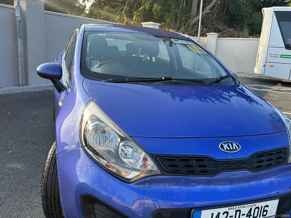 Kia Rio Hatchback, Petrol, 2014, Blue