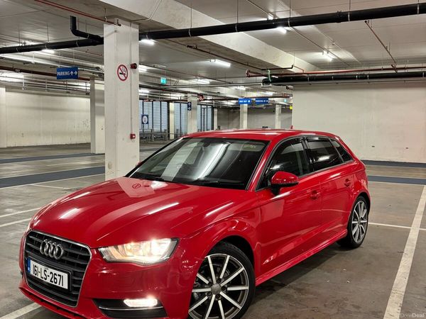 Audi A3 Hatchback, Diesel, 2016, Red