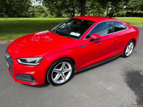 Audi A5 Coupe, Diesel, 2017, Red