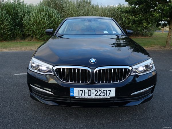 BMW 5-Series Saloon, Diesel, 2017, Black