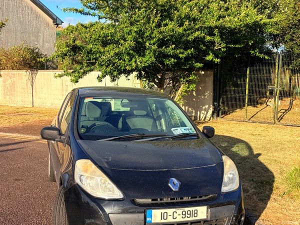 Renault Clio Hatchback, Ethanol Petrol, 2010, Black