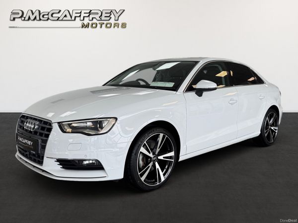 Audi A3 Saloon, Petrol, 2015, White