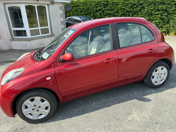 Nissan Micra Hatchback, Petrol, 2008, Red