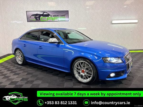 Audi S4 Saloon, Petrol, 2009, Blue