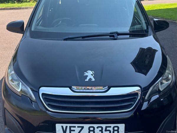 Peugeot 108 Hatchback, Petrol, 2015, Black