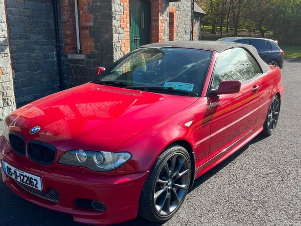 BMW 3-Series Convertible, Petrol, 2005, Red
