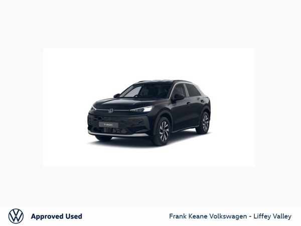 Volkswagen T-Roc SUV, Petrol, 2026, Black