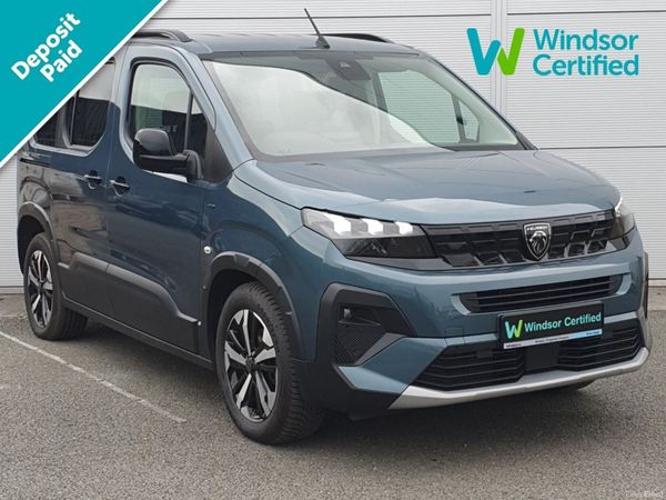 Peugeot Rifter MPV, Electric, 2025, Blue