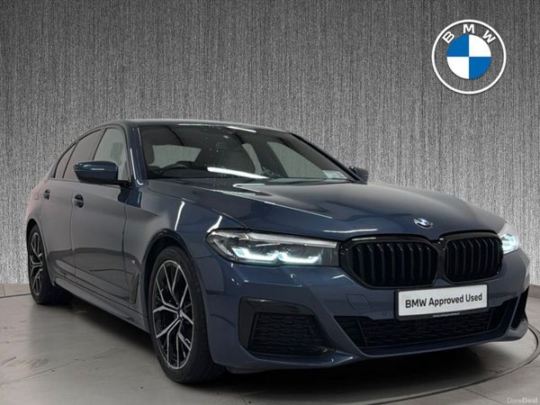 BMW 5-Series Saloon, Diesel, 2023, Blue