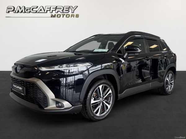 Toyota Corolla Cross SUV, Petrol Hybrid, 2023, Black