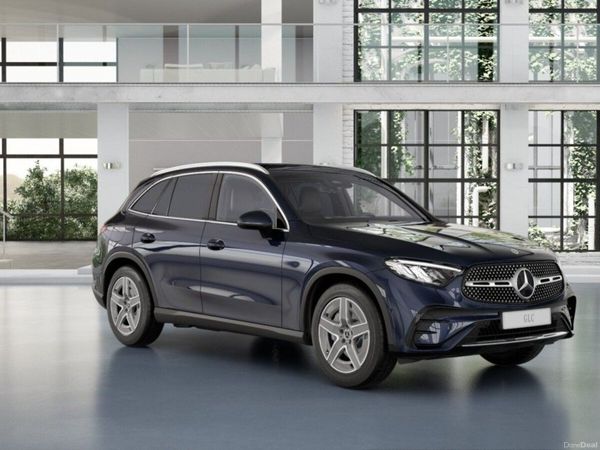 Mercedes-Benz GLC SUV, Diesel Hybrid, 2024, Blue