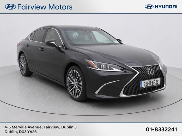 Lexus ES Saloon, Petrol Hybrid, 2025, Black