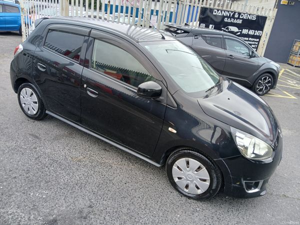 Mitsubishi Mirage Hatchback, Petrol, 2012, Black