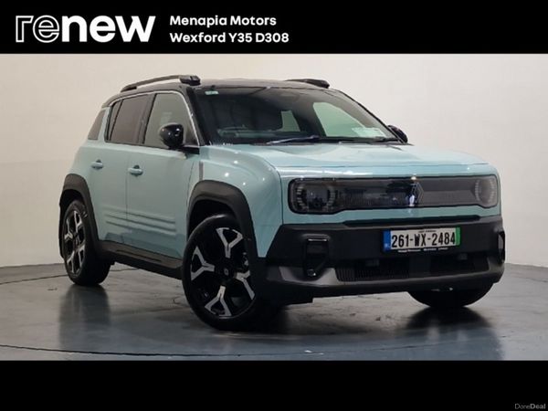 Renault 4 Hatchback, Electric, 2026, Green