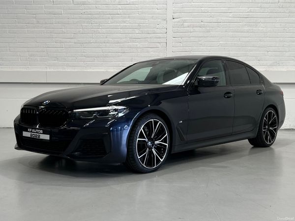 BMW 5-Series Saloon, Diesel, 2022, Black
