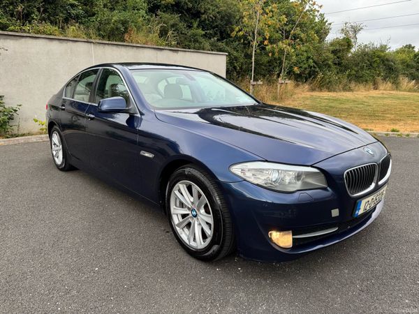 BMW 5-Series Saloon, Diesel, 2012, Blue