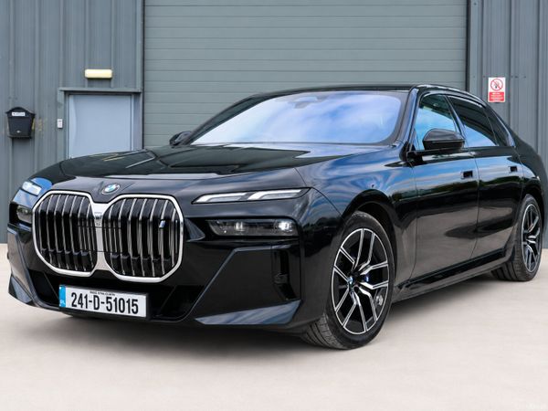 BMW i7 Saloon, Electric, 2024, Black
