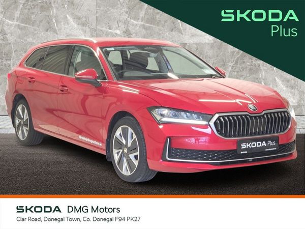 Skoda Superb Estate, Diesel, 2025, Red