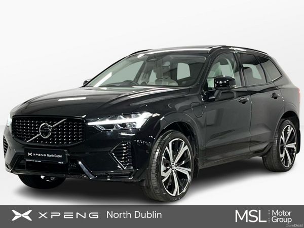 Volvo XC60 SUV, Petrol Plug-in Hybrid, 2024, Black