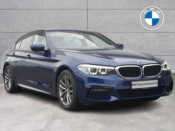 BMW 5-Series Saloon, Diesel, 2019, Blue