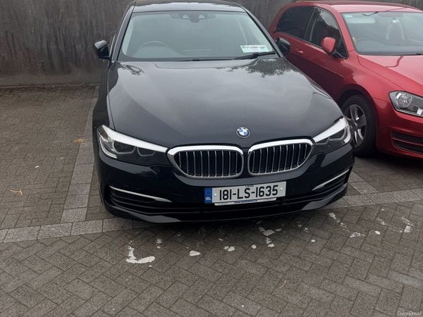 BMW 5-Series Saloon, Diesel, 2018, Black