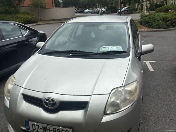 Toyota Auris Hatchback, Petrol, 2007, Silver