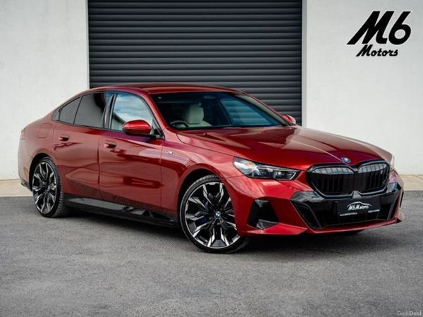 BMW i5 Saloon, Electric, 2024, Red