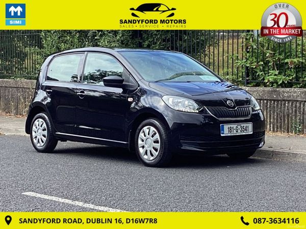 Skoda Citigo Hatchback, Petrol, 2018, Black