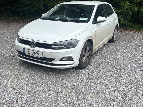 Volkswagen Polo Hatchback, Petrol, 2019, White