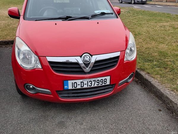 Vauxhall Agila Hatchback, Petrol, 2010, Red
