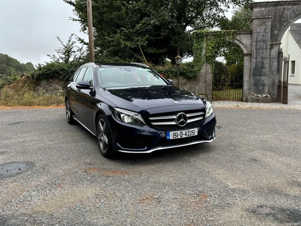 Mercedes-Benz C-Class Estate, Diesel, 2015, Blue
