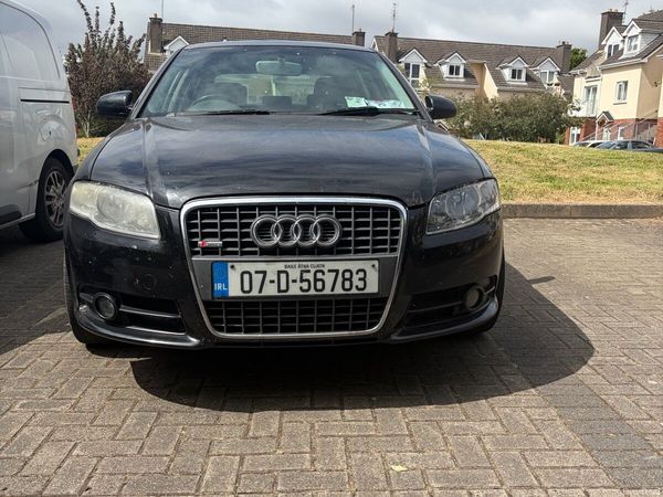 Audi A4 Saloon, Petrol, 2007, Black