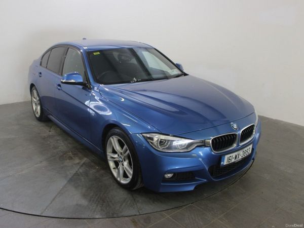 BMW 3-Series Saloon, Diesel, 2016, Blue