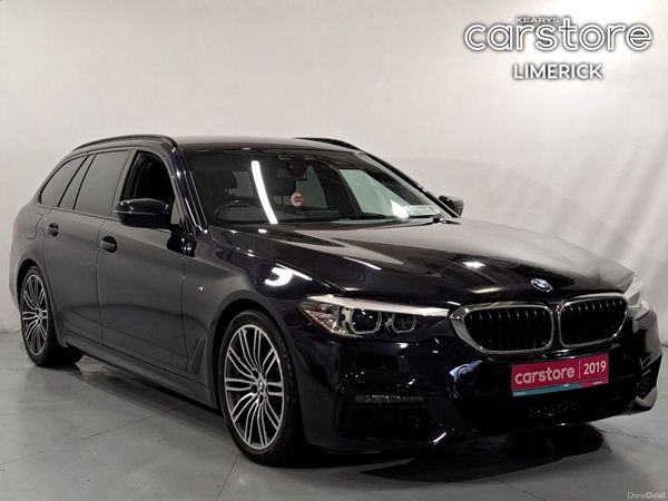 BMW 5-Series Estate, Diesel, 2019, Black