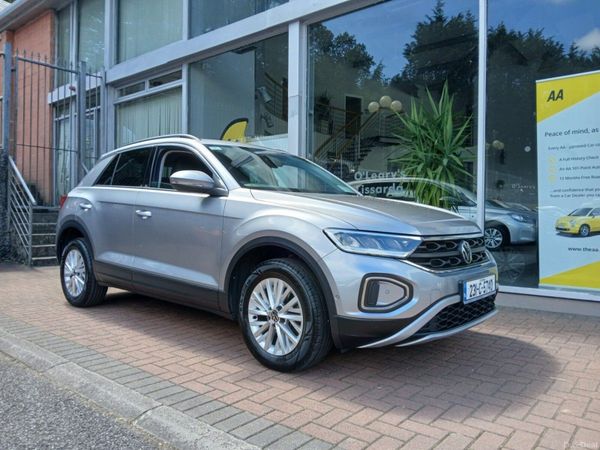 Volkswagen T-Roc SUV, Petrol, 2023, Silver
