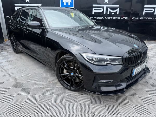 BMW 3-Series Estate, Petrol Plug-in Hybrid, 2022, Black