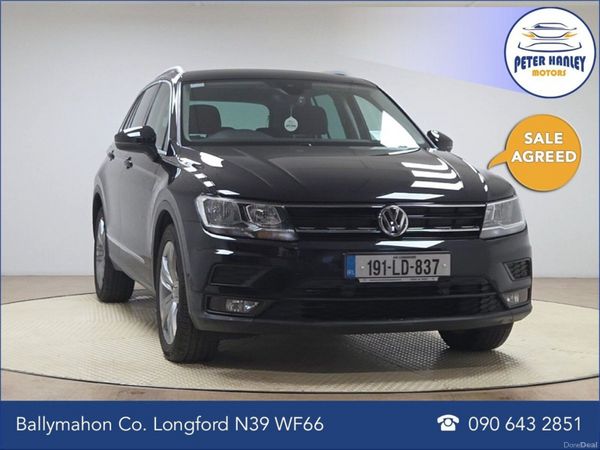 Volkswagen Tiguan SUV, Diesel, 2019, Black