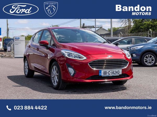 Ford Fiesta Hatchback, Petrol, 2018, Red