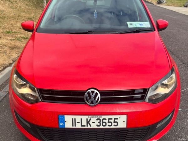 Volkswagen Polo Hatchback, Diesel, 2011, Red