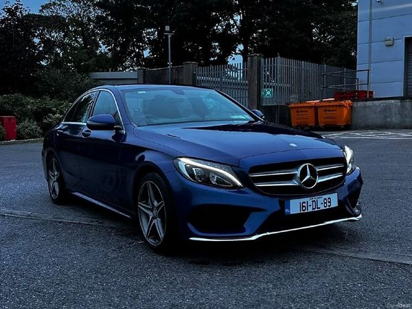 Mercedes-Benz C-Class Saloon, Diesel, 2016, Blue