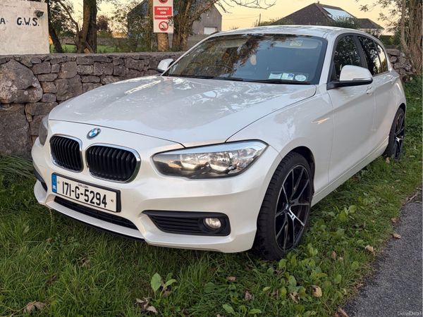 BMW 1-Series Hatchback, Diesel, 2017, White