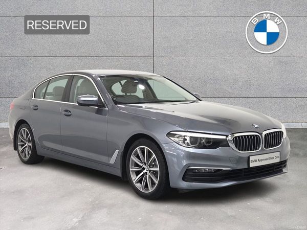 BMW 5-Series Saloon, Diesel, 2020, Blue