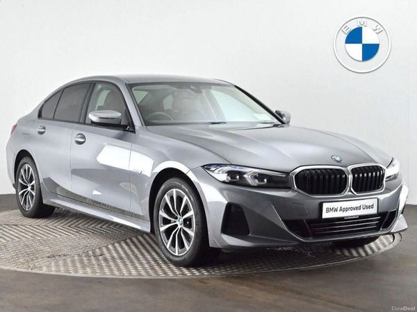 BMW 3-Series Saloon, Petrol Plug-in Hybrid, 2024, Grey