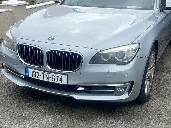 BMW 7-Series Saloon, Diesel, 2013, Silver