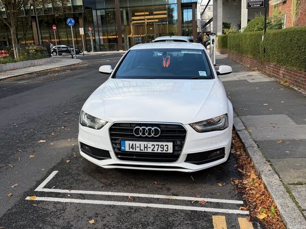 Audi A4 Saloon, Diesel, 2014, White