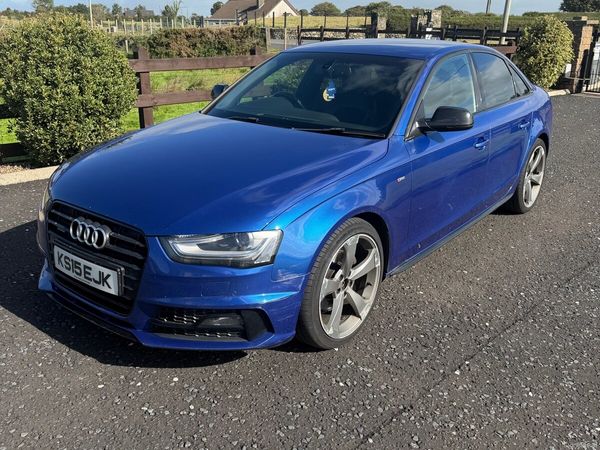 Audi A4 Saloon, Diesel, 2015, Blue