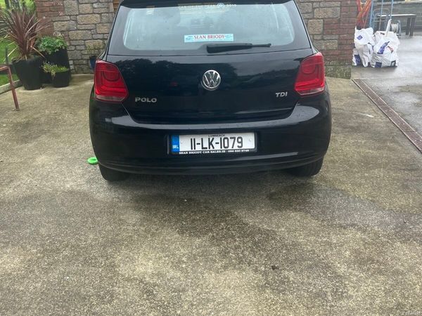 Volkswagen Polo Hatchback, Diesel, 2011, Black