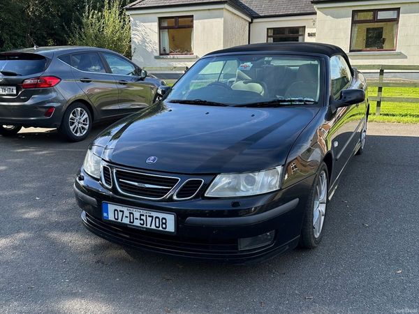 Saab 9-3 Convertible, Petrol, 2007, Black
