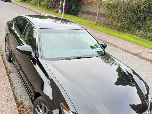 Lexus GS Saloon, Petrol Hybrid, 2015, Black