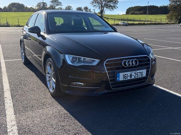 Audi A3 Hatchback, Diesel, 2016, Black